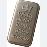شمش ۱٬۰۰۰ گرم ویستا | VISTA عیار 99.99