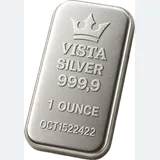 شمش ۱ اونس تروا ویستا | VISTA عیار 99.99
